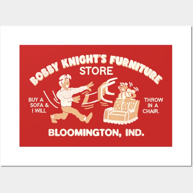 Bobby Knight's Furniture Store Wall Art by darklordpug